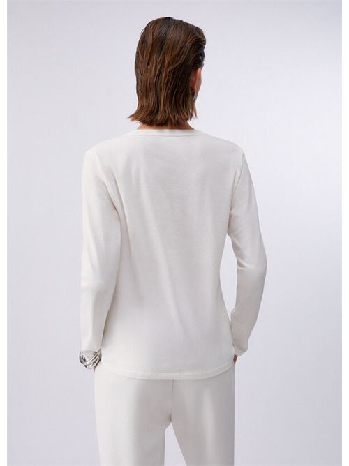 ecs t-shirt moda ml LIU.JO | TA6053JS003M9295