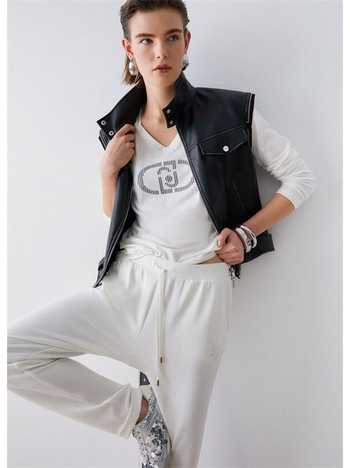 ecs t-shirt moda ml LIU.JO | TA6053JS003M9295