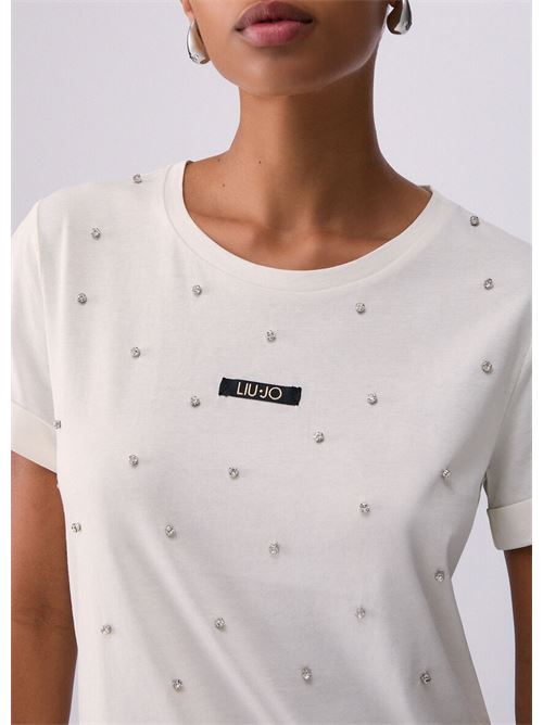 ecs t-shirt moda mc LIU.JO | TA6157JS923M9223