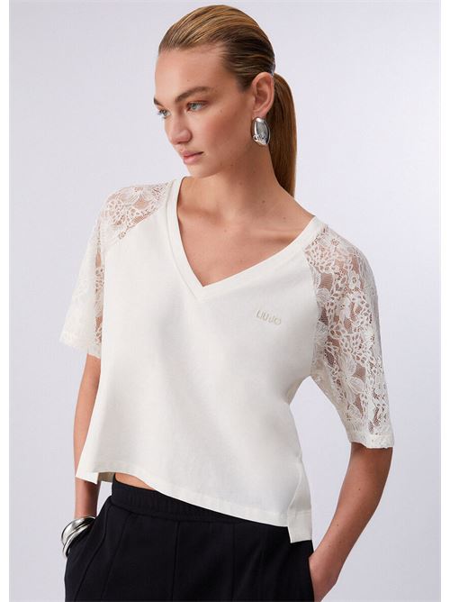 ecs t-shirt moda mc LIU.JO | TA6160JS92310105