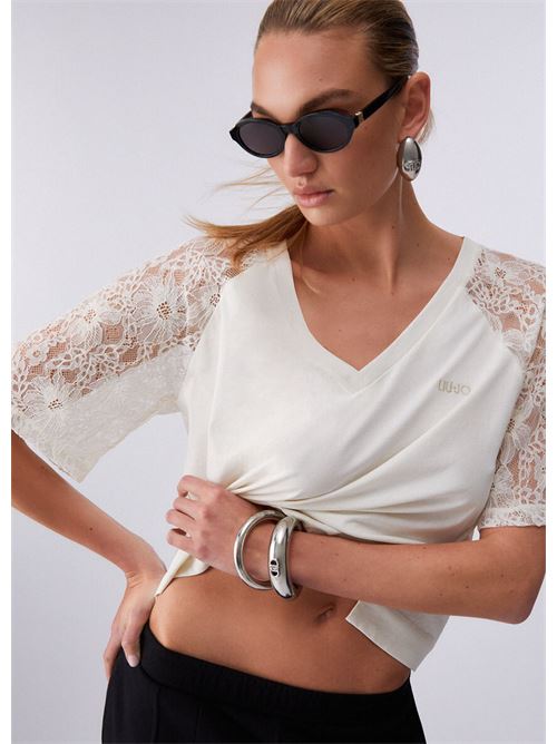 ecs t-shirt moda mc LIU.JO | TA6160JS92310105