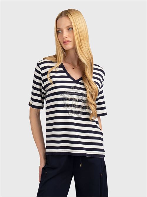 ecs t-shirt moda mc LIU.JO | TA6206JS005C3882