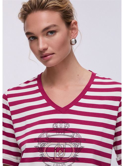 ecs t-shirt moda mc LIU.JO | TA6206JS005C3891