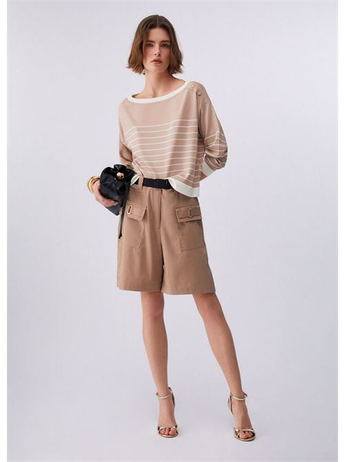 ecs maglia chiusa ml LIU.JO | TA6213MS55NC3889