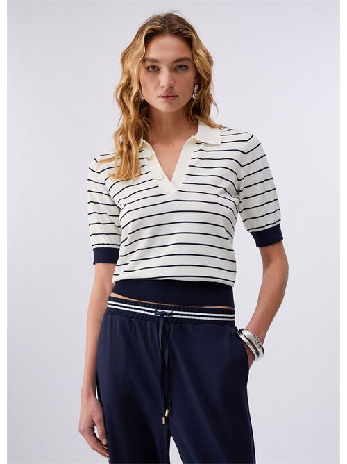 ecs maglia chiusa mc LIU.JO | TA6215MS55NC3882