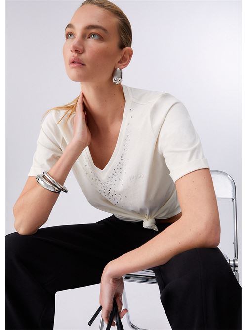 ecs t-shirt moda mc LIU.JO | TA6284JS92310105