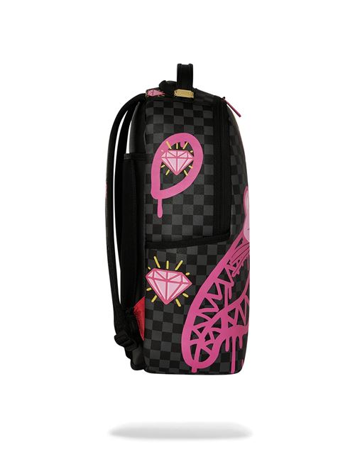 pink panther drippy diamonds backpack SPRAYGROUND | 910B8790NSZX