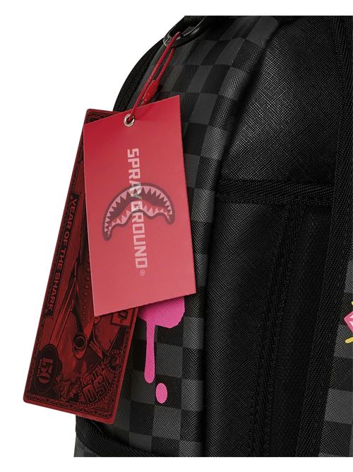 pink panther drippy diamonds backpack SPRAYGROUND | 910B8790NSZX
