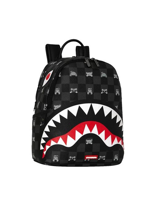 gray peeking charactercheck savage backpack SPRAYGROUND | 910B8908NSZX