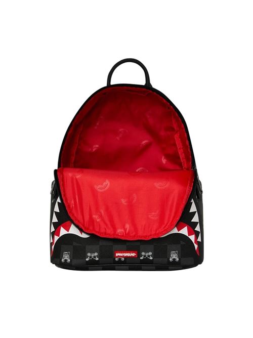 gray peeking charactercheck savage backpack SPRAYGROUND | 910B8908NSZX