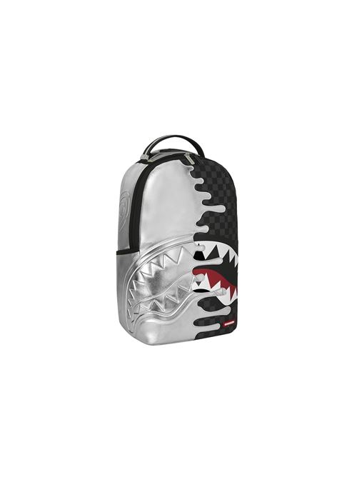 silver side drip backpack SPRAYGROUND | 910B8940NSZX