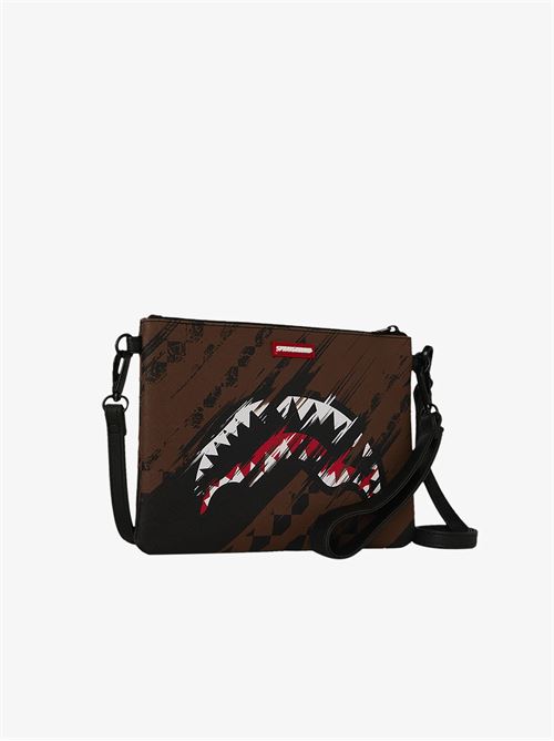 smeared grunge crossover clutch SPRAYGROUND | 910B8969NSZX