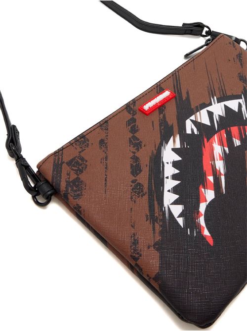 smeared grunge crossover clutch SPRAYGROUND | 910B8969NSZX