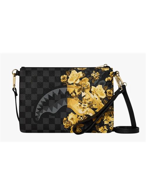 gold floral remix crossoverclutch SPRAYGROUND | 910B9006NSZX