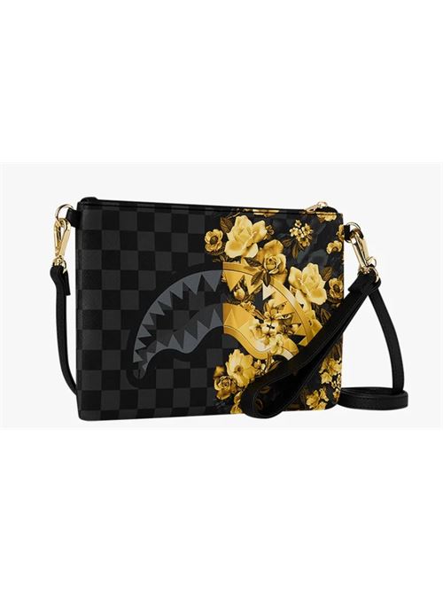 gold floral remix crossoverclutch SPRAYGROUND | 910B9006NSZX