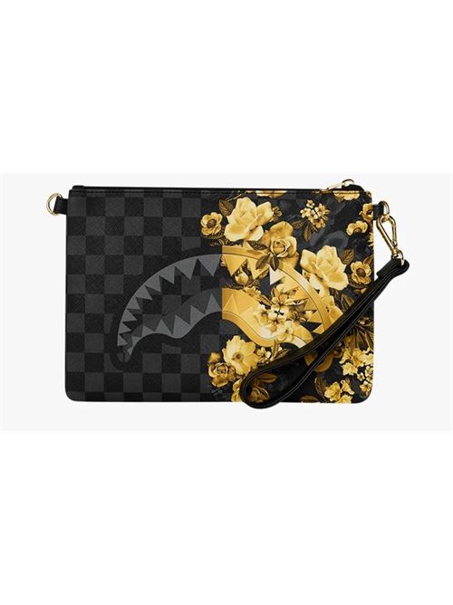 gold floral remix crossoverclutch SPRAYGROUND | 910B9006NSZX