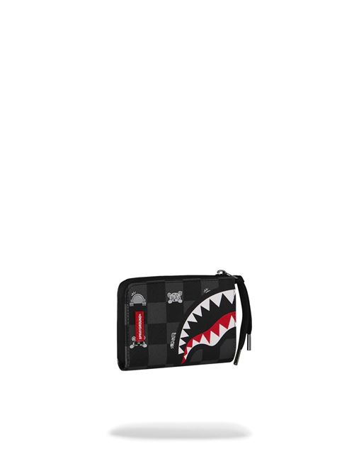 gray peeking charactercheck wallet SPRAYGROUND | 910W8917NSZX