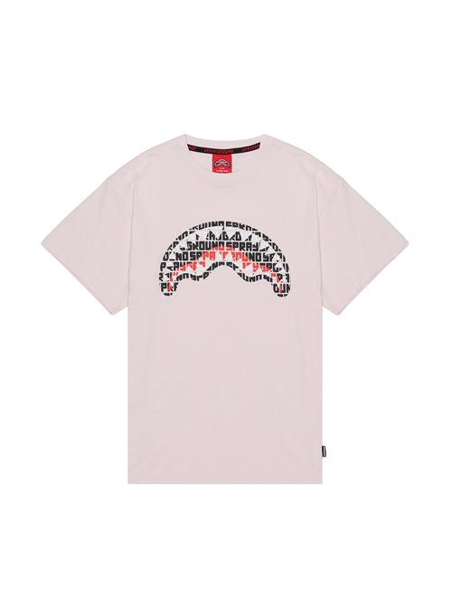 infinity shark regular t-shirt SPRAYGROUND | SP858LIGHTLIGHTPINK