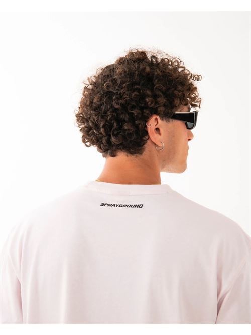 infinity shark regular t-shirt SPRAYGROUND | SP858LIGHTLIGHTPINK