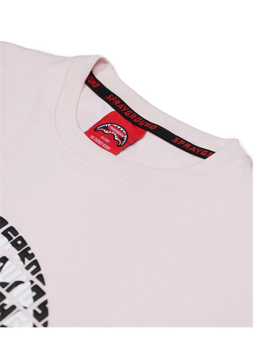 infinity shark regular t-shirt SPRAYGROUND | SP858LIGHTLIGHTPINK