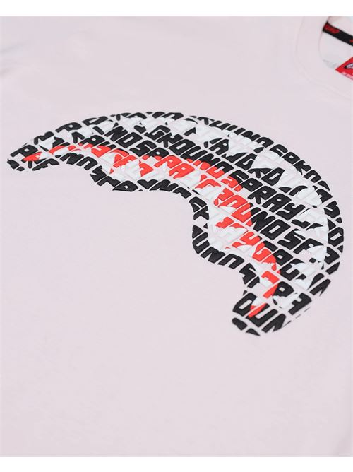 infinity shark regular t-shirt SPRAYGROUND | SP858LIGHTLIGHTPINK