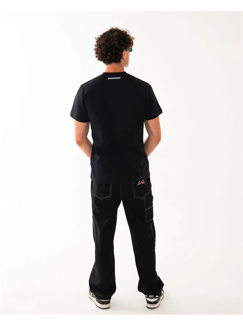 scribble embroidery shark reg SPRAYGROUND | SP862BLKBLK