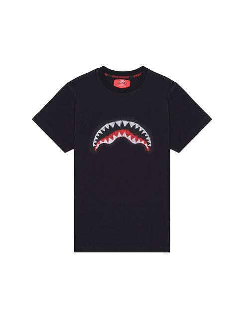 scribble embroidery shark reg SPRAYGROUND | SP862BLKBLK