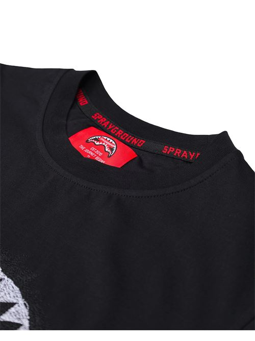 scribble embroidery shark reg SPRAYGROUND | SP862BLKBLK