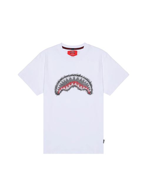 scribble embroidery shark reg SPRAYGROUND | SP862WHTWHT