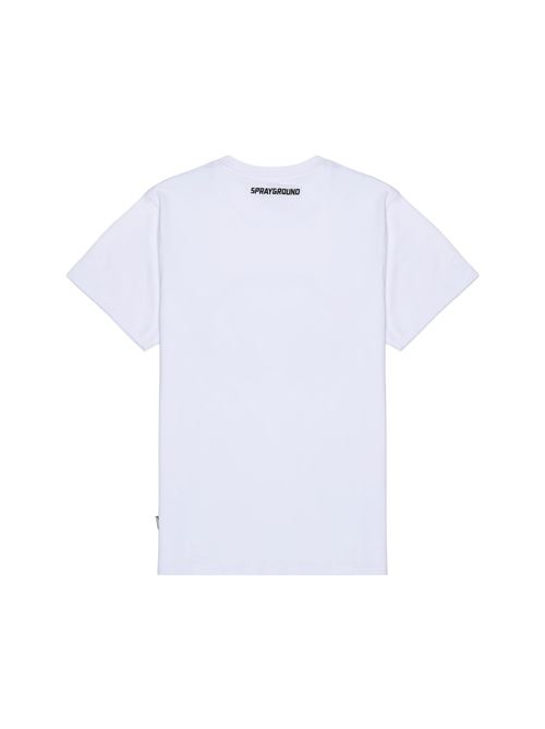 scribble embroidery shark reg SPRAYGROUND | SP862WHTWHT