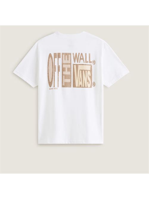 stretch stack crackle ss tee VANS | VN000SWEWHT1
