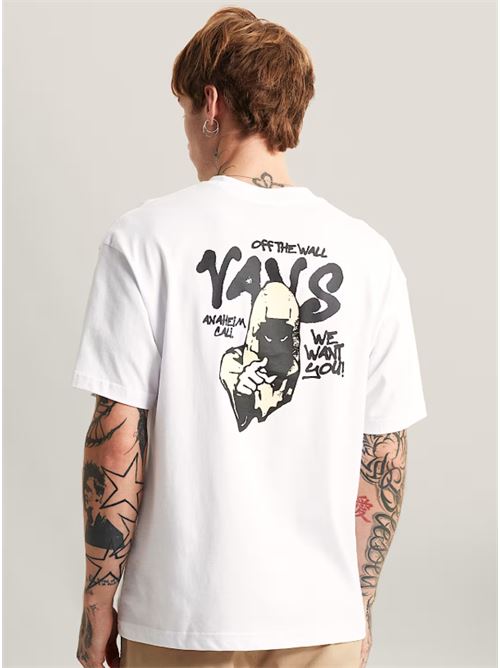 repear sam loose ss tee VANS | VN000VXDWHT1