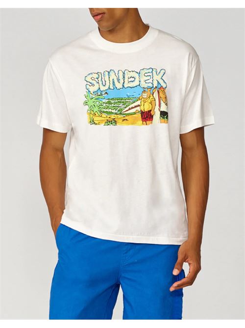 t-shirt SUNDEK | M297TEJR80003900