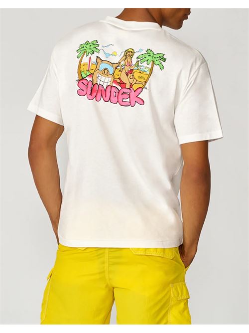 t-shirt SUNDEK | M298TEJR80003900