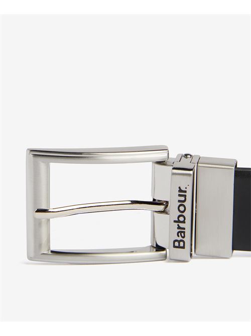 fife reversible leather belt BARBOUR | MAC0455BK31