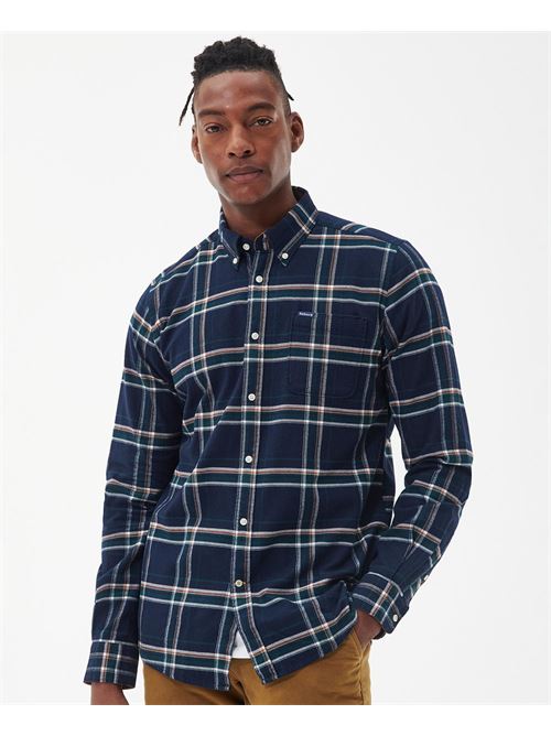 ronan tailored check shirt BARBOUR | MSH5037BL53