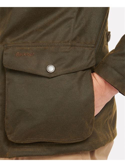 ogston wax jacket fw23 wax cot outw BARBOUR | MWX0700OL51