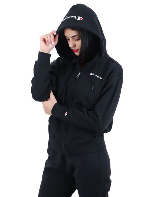 hooded full zip sweatshirt CHAMPION | 116585KK001