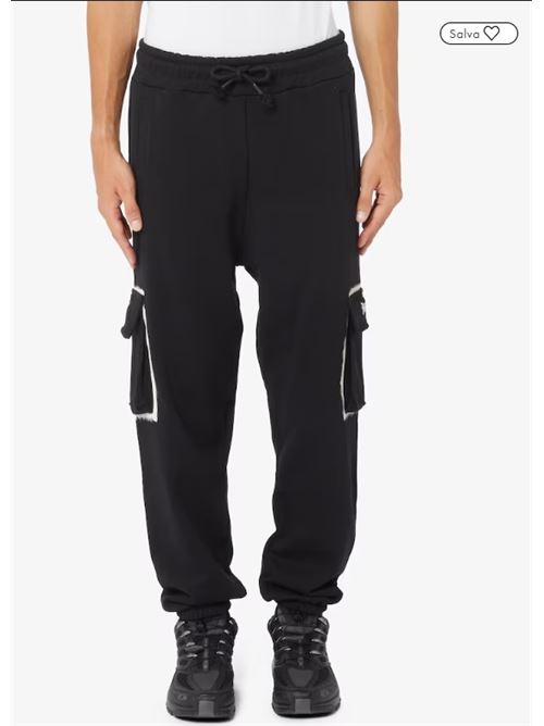 pantaloni DISCLAIMER | 23IDS53758NERO