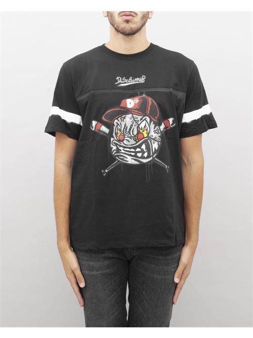 t-shirt DISCLAIMER | 23IDS53789NERO