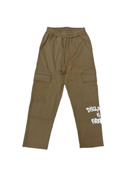 pantaloni DISCLAIMER | 23IDS54026BROWN