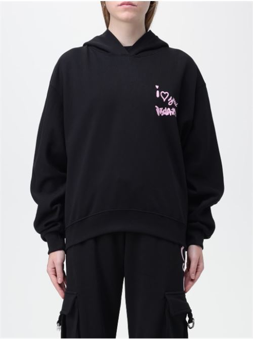 felpa cc DISCLAIMER | 23IDS54110NERO