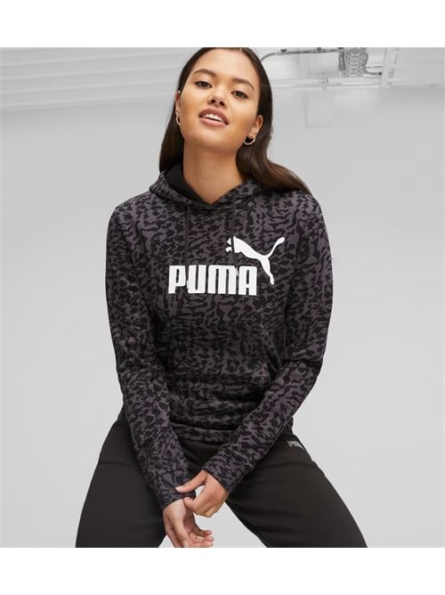 ess+ animal aop hoodie PUMA | 67596301
