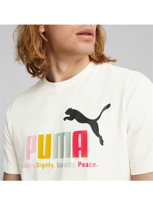 ess+ multicolor tee PUMA | 67717065