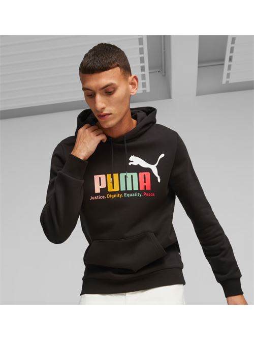 ess+ multicolor hoodie PUMA | 67717101