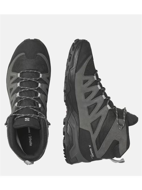 x ward leather mid gtx SALOMON | L47181700PHANTM/BLACK/MGNT