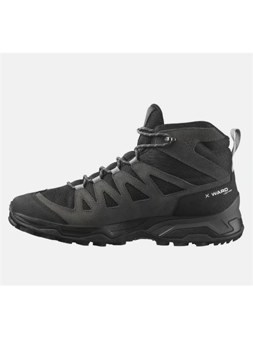 x ward leather mid gtx SALOMON | L47181700PHANTM/BLACK/MGNT