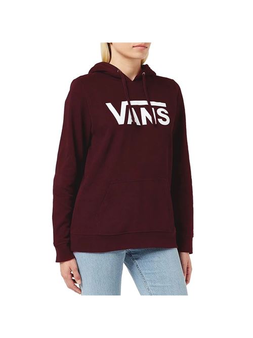 wm drop v logo hoodie-b VANS | VN0A5HNPBLK1