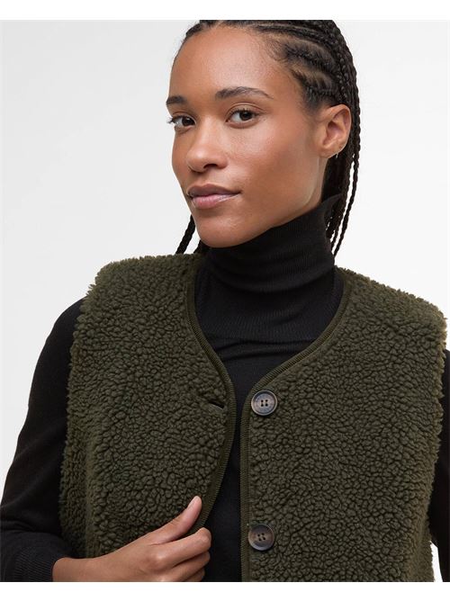 luciana fleece gilet BARBOUR | LFL0079OL51