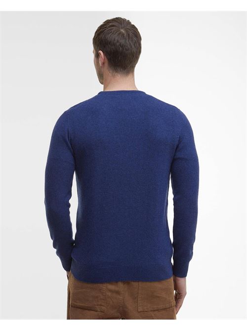 essential l/wool crew neck BARBOUR | MKN0345BL71